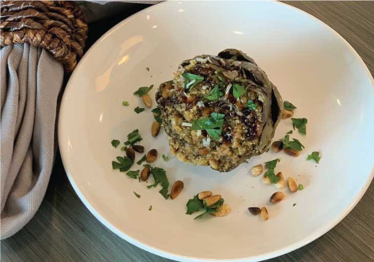Stuffed Baby Artichokes Recipe
